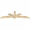 Ekena Millwork Alberta Rough Sawn Timber Gable Bracket, Douglas Fir, 96"W x 32"H x 4"D x 6"F, 8/12 Pitch GBW096X32X0406ALB00RDF - alternate 4